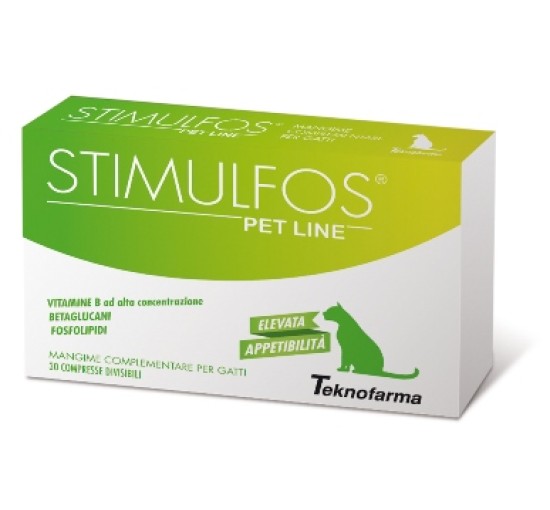 STIMULFOS Pet Line Gatto 30Cpr