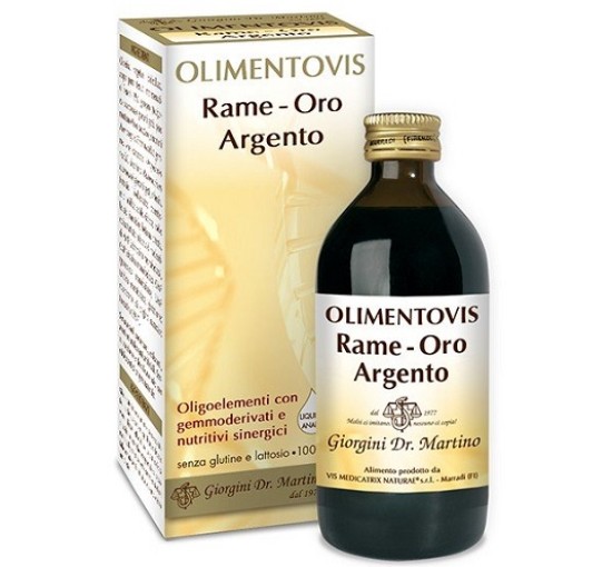 OLIMENTOVIS Cu/Au/Ag 200ml