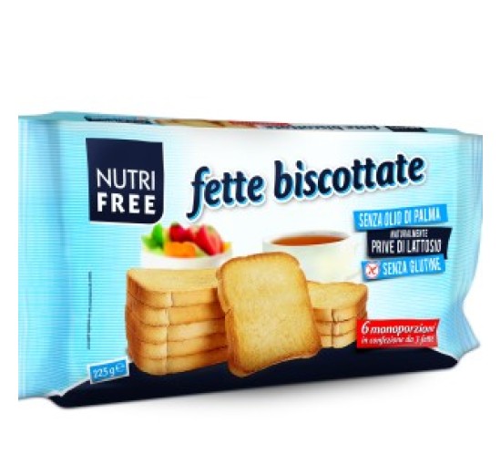 NUTRIFREE Fette Bisc.225g