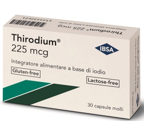 THIRODIUM*225mcg 30 Cps