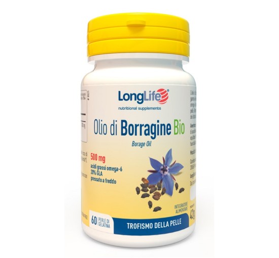 LONGLIFE OLIO BORRAG BIO 60PRL