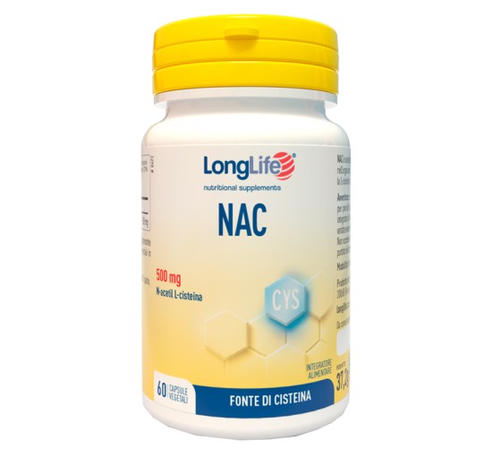 LONGLIFE NAC 60 Cps 500mg