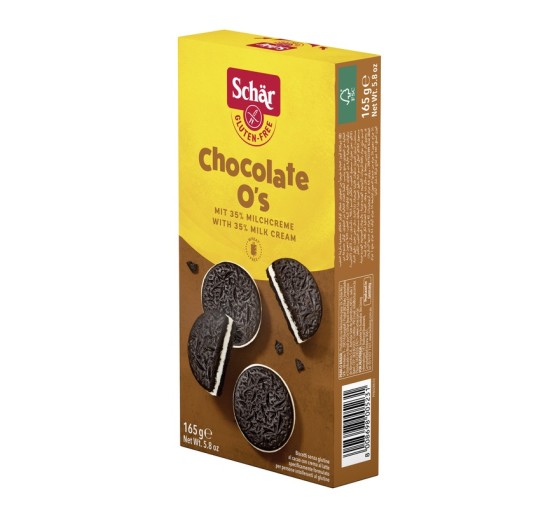 SCHAR Bisc.Chocolate O'S 165g