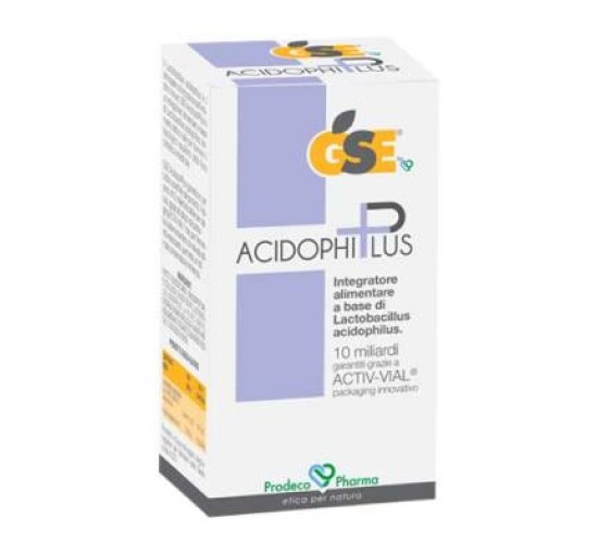 GSE Acidophilus 30 Capsule Integratore Alimentare In Capsule A Base Di Lactobacillus Acidophilus