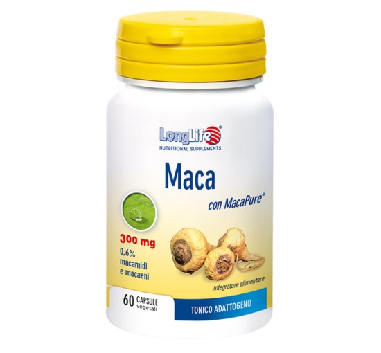 LONGLIFE MACA 300mg 60 Cps