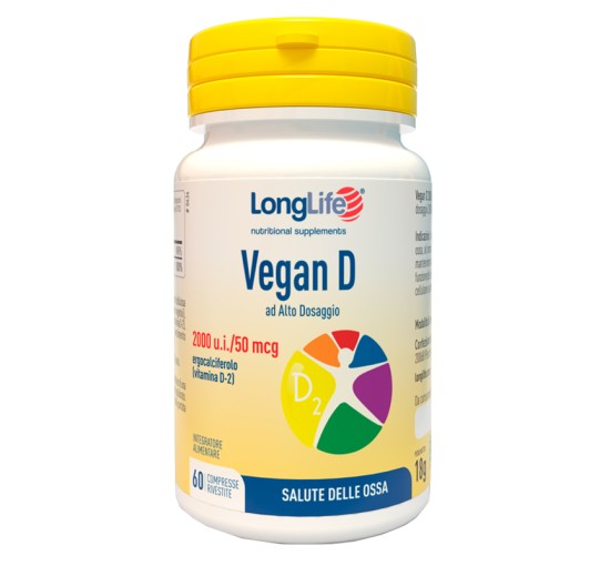 LONGLIFE VEGAN D 60CPR