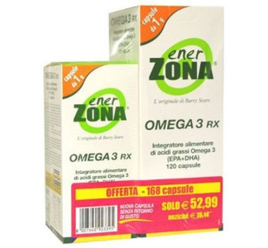 ENERZONA OMEGA 3 RX 120+48 OFC