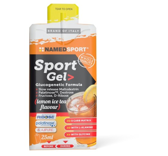 SPORT GEL LEMON ICE TEA 25ML