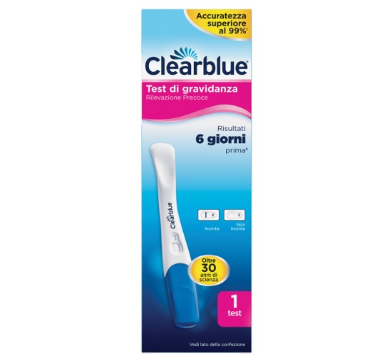 TEST DI GRAVIDANZA CLEARBLUE EARLY 1 TEST