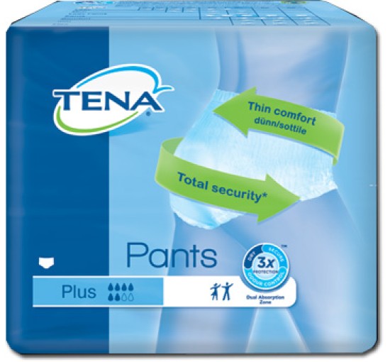 TENA PANTS Plus Pann.M 14pz