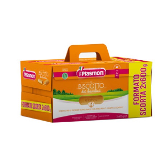 PLASMON BISCOTTO 2X600G