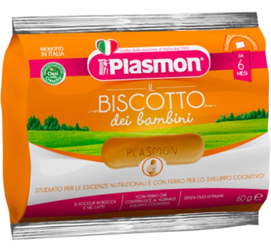 PLASMON Bisc.Snack Size 60g