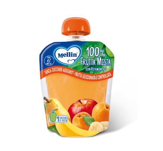 MELLIN 100% Frutta Mista 90g