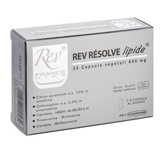 REV Resolve Lipide 30 Cps