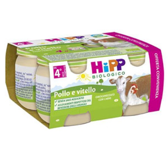 OMO HIPP Bio Pollo/Vit.4x80g