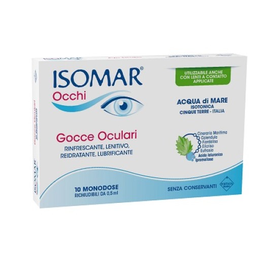 ISOMAR Occhi 10fl.m-dose 0,5ml