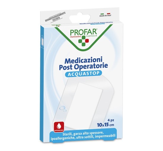 PROFAR MED ACQUASTOP 10X15 4PZ PROFAR MED ACQUASTOP 10X15 4PZ