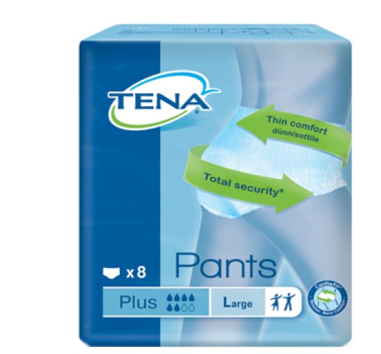 TENA PANTS Plus Pann.L  8pz