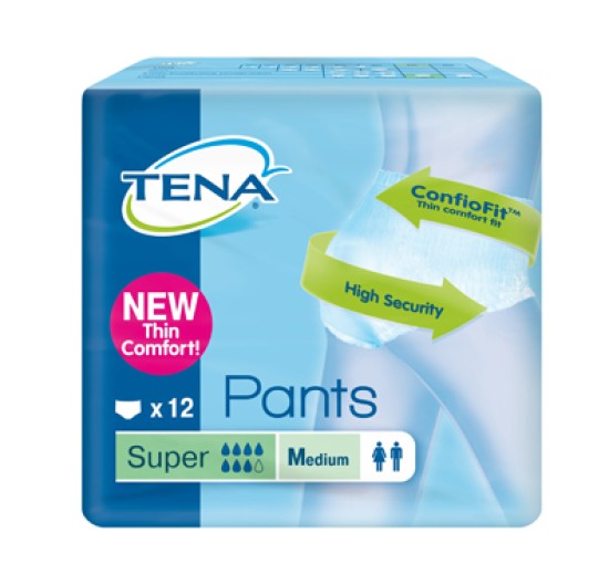 TENA PANTS Super Pann.M 12pz