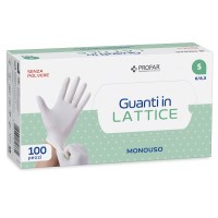 PROFAR GUANTO IN LATTICE SENZA POLVERE S 100 PEZZI