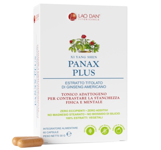 PANAX PLUS GINSENG AMER 60CPS