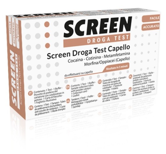 SCREEN DROGA TEST CAPELLO