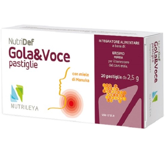 NUTRIDEF GOLA&VOCE MIELE20PAST