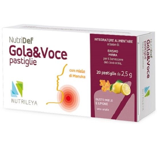 NUTRIDEF GOLA&VOCE MI/LI20PAST