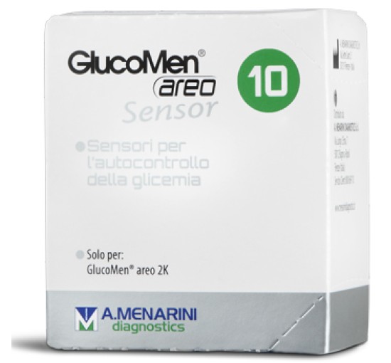 GLUCOMEN Areo Sens.Str.10pz