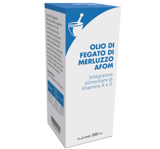 OLIO FEGATO MERLUZZO AFOM200ML