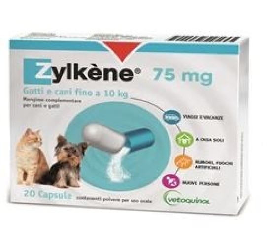 ZYLKENE Cani/Gatti  75mg 20Cps