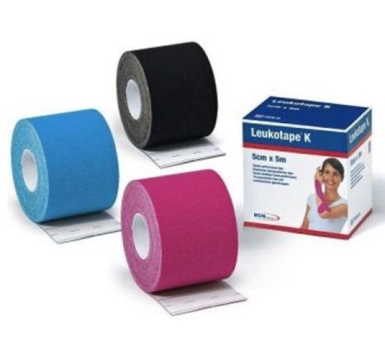 LEUKOTAPE K 5cmx5mt Media Nero