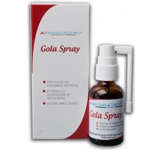 BRADERM Gola Spray 30ml