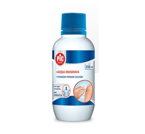 PIC SOLUTION ACQUA OSSIGENATA 10 VOLUMI PEROSSIDO DI IDROGENO 3% 250 ML