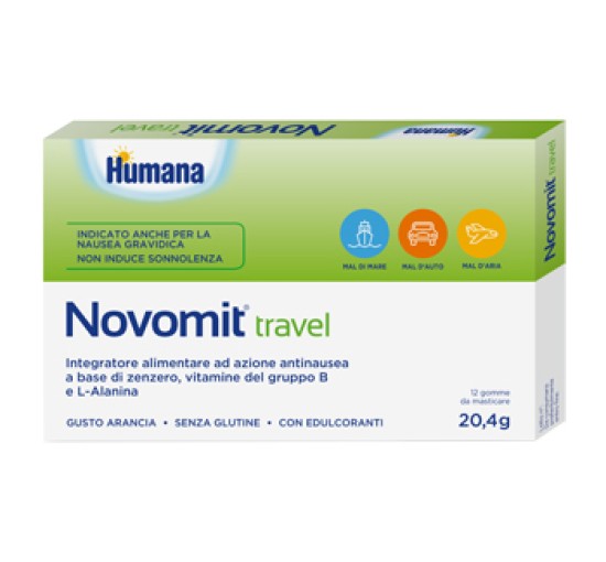 NOVOMIT Travel 12 Gomme