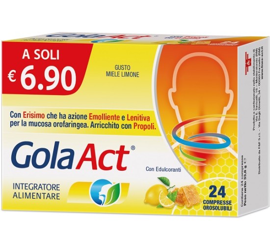 GOLA ACT MIELE LIMONE 24CPR