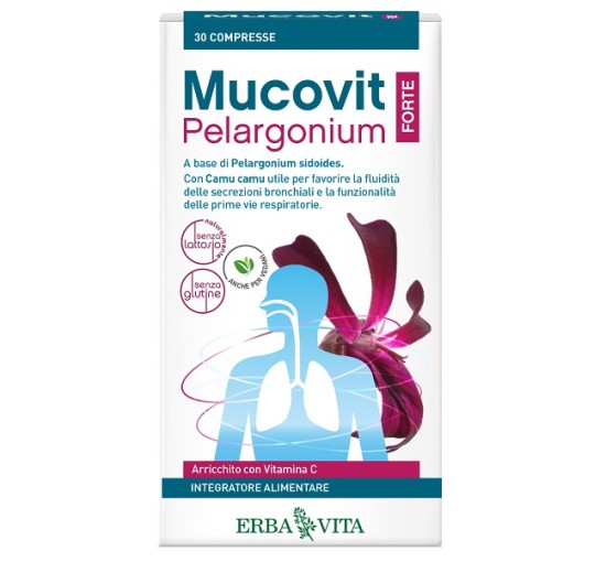 MUCOVIT PELARGONIUM FORTE30CPR