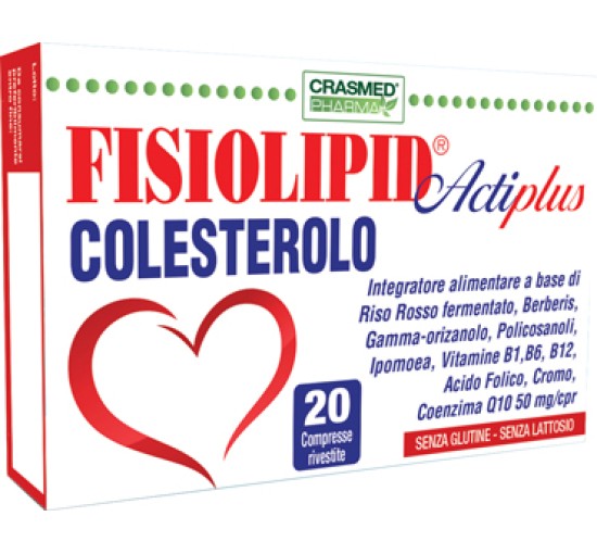 FISIOLIPID ACTIPLUS COLE 20CPR