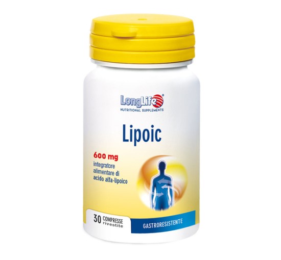 LONGLIFE LIPOIC 30CPR