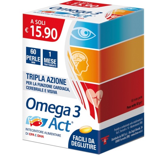 OMEGA 3 ACT 60 Perle 540mg