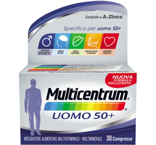 MULTICENTRUM UOMO50 PROM30CPR