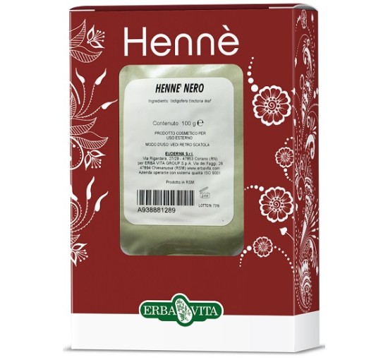 HENNE COLOR CAP NERO 100G