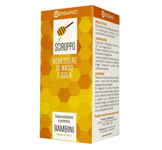 BENSANO SCIROPPO BAMBINI 200ML