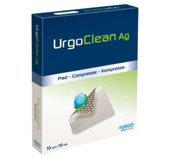 URGOCLEAN*AG/Silver10x10cm 5pz