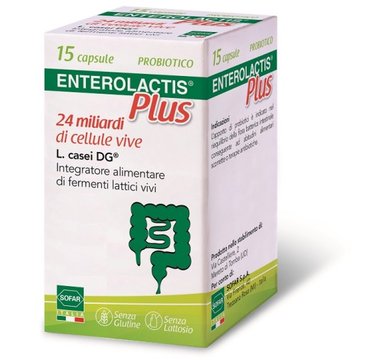 ENTEROLACTIS PLUS 15 Cps