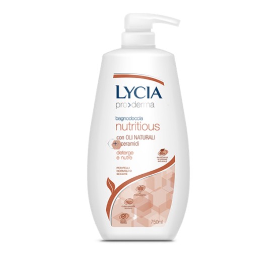 LYCIA PRODERMA BAGNODOCCIA NUTRITIOUS 750 ML