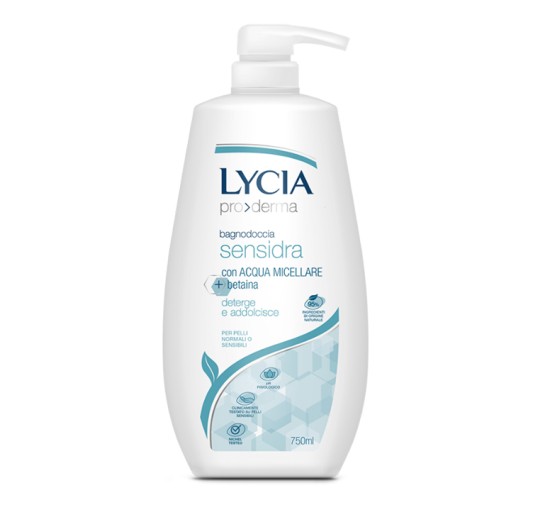 LYCIA PRODERMA BAGNODOCCIA SENSIDRA 750 ML