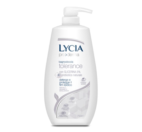 LYCIA PRODERMA BAGNODOCCIA TOLERANCE 750 ML