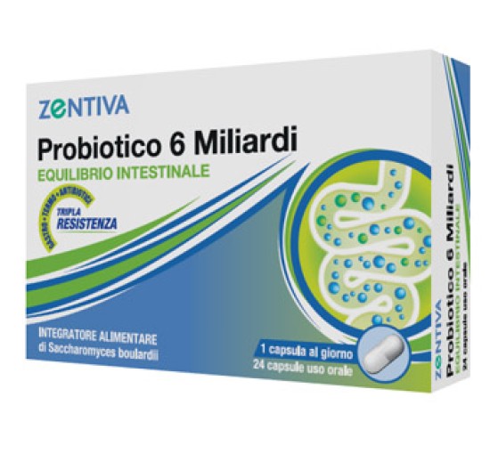 PROBIOTICO 6MLD 24 Cps ZTV