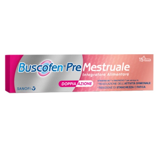 BUSCOFEN PREMESTRUALE 15 COMPRESSE EFFERVESCENTI